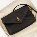Sacs à main et épaule 카산드르 체인 파우치 Saint Laurent Noir Femme