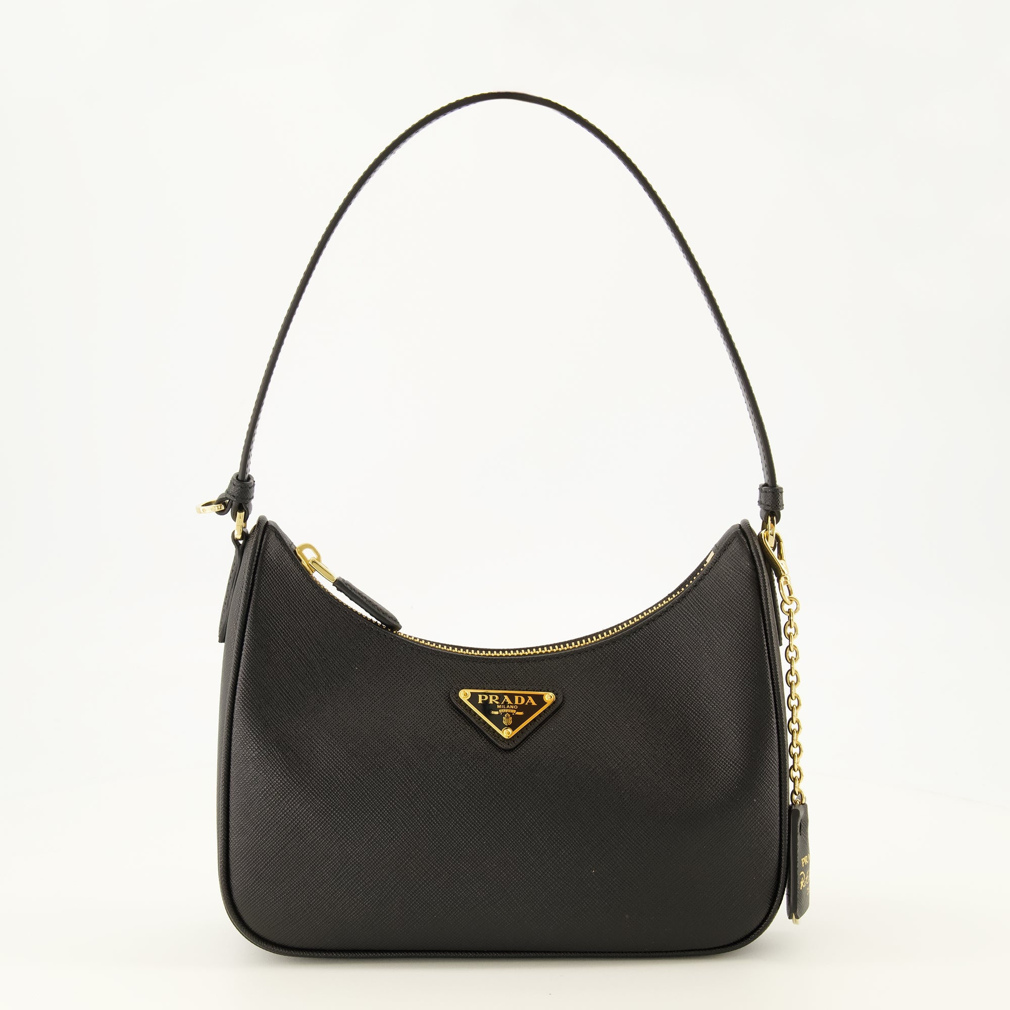 Sacs à main et épaule Mini Bag Re-Edition 2005 en Cuero Negro Prada Noir Femme