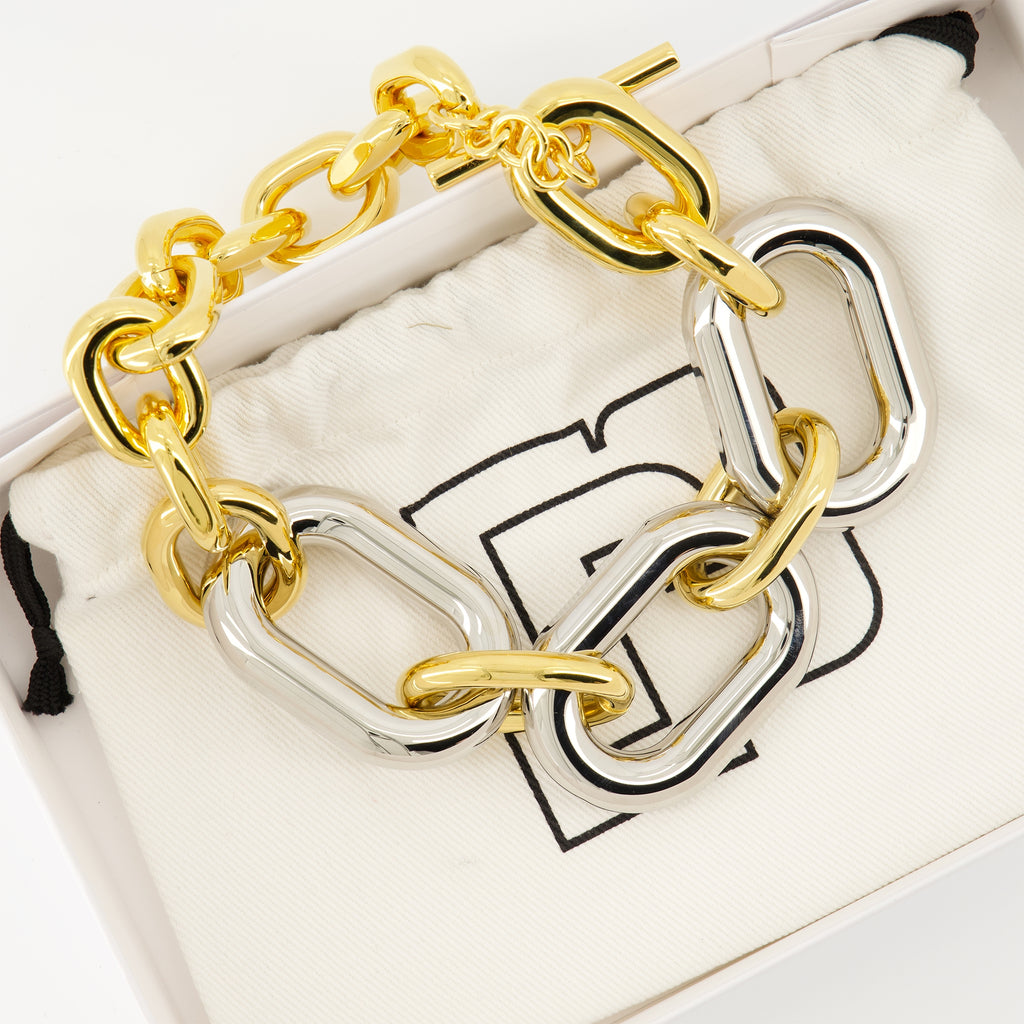 Joyería Collar XL Link Rabanne Oro Femme