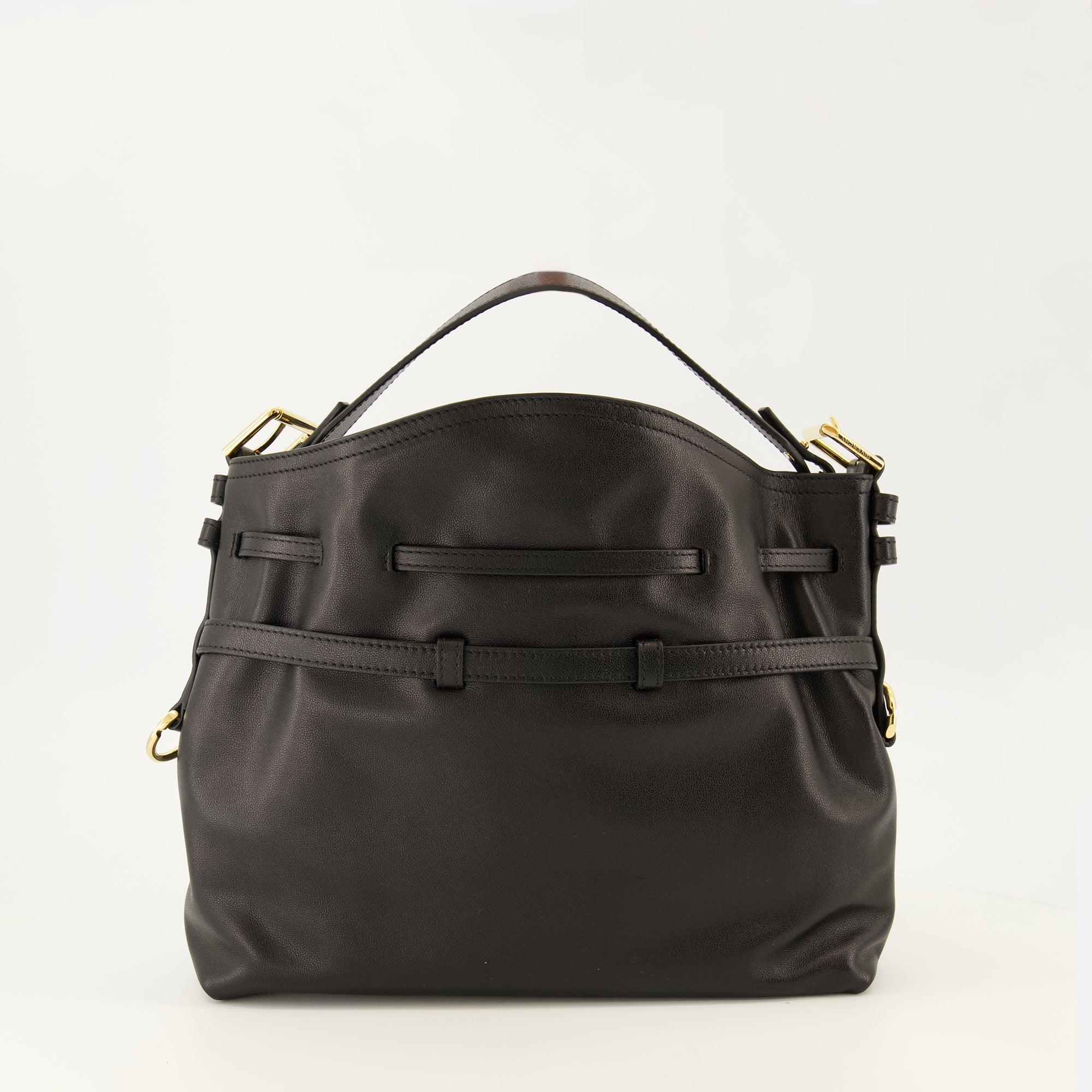 Sacs à main et épaule Bolso de Piel Tipo Bucket Voyou en Negro Givenchy Noir Femme