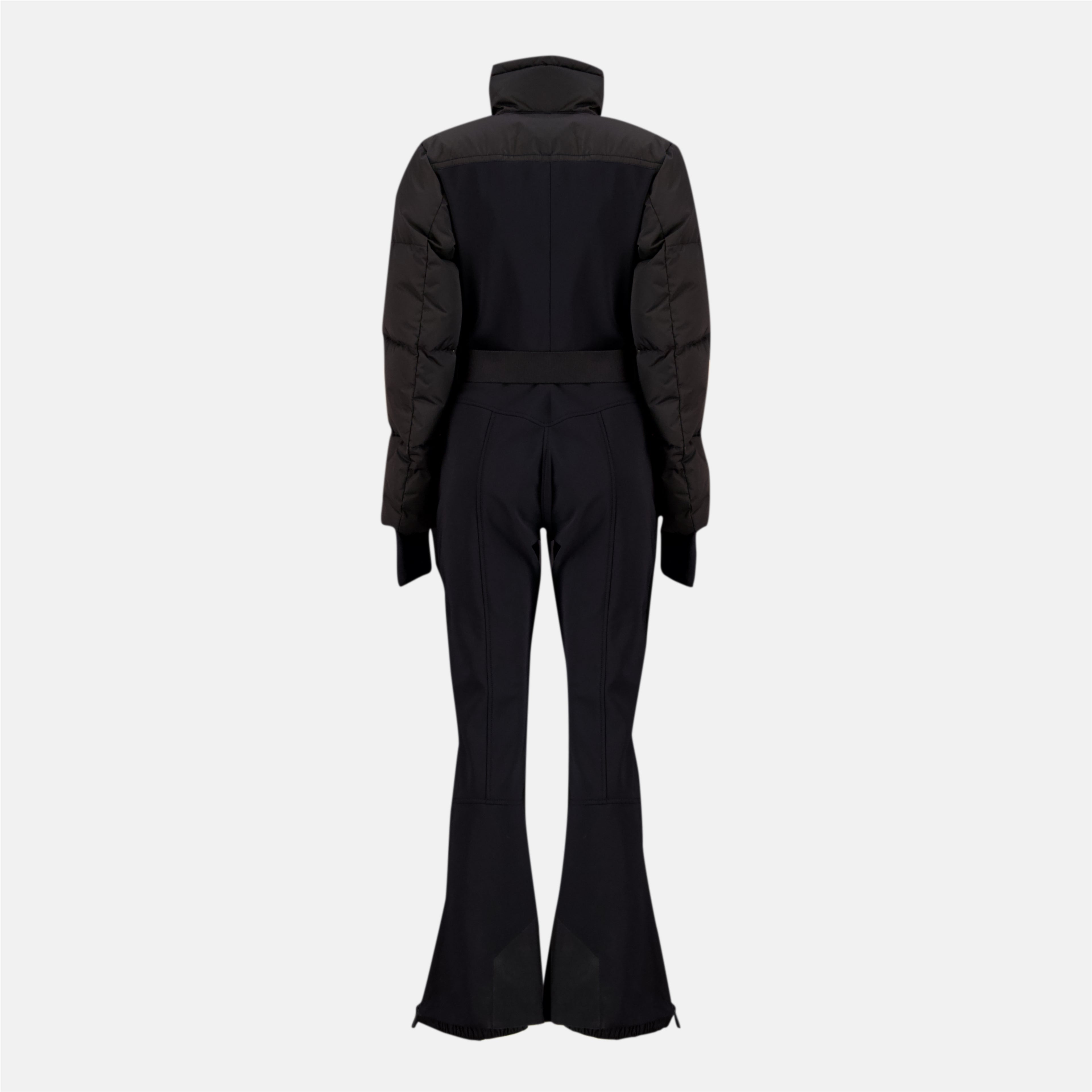 Imagen del mono de esquí negro de Moncler Grenoble para mujer - Temporada Otoño-Invierno 2025 - Vista Trasera