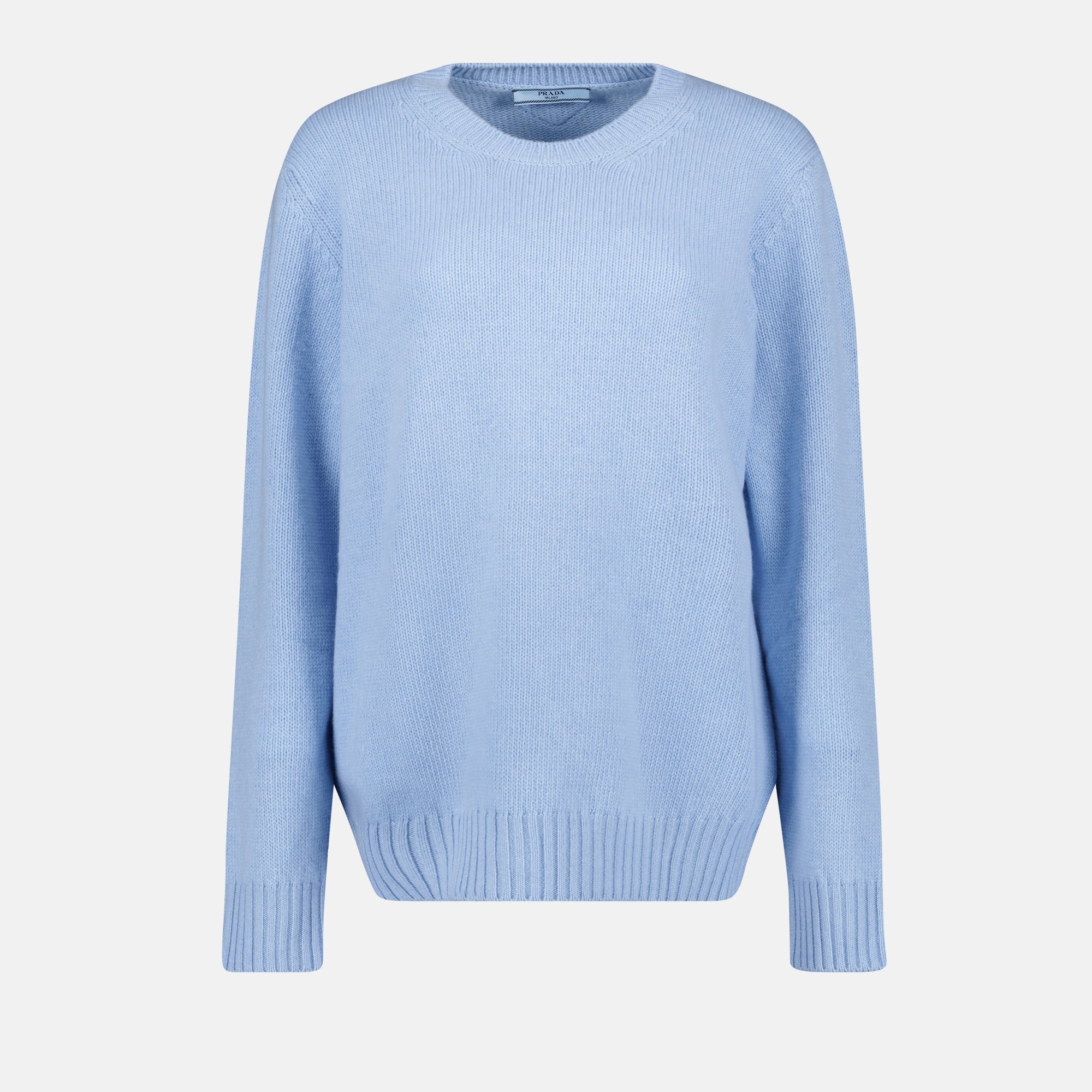 Prendas de punto Pull en laine Prada Azul Femme