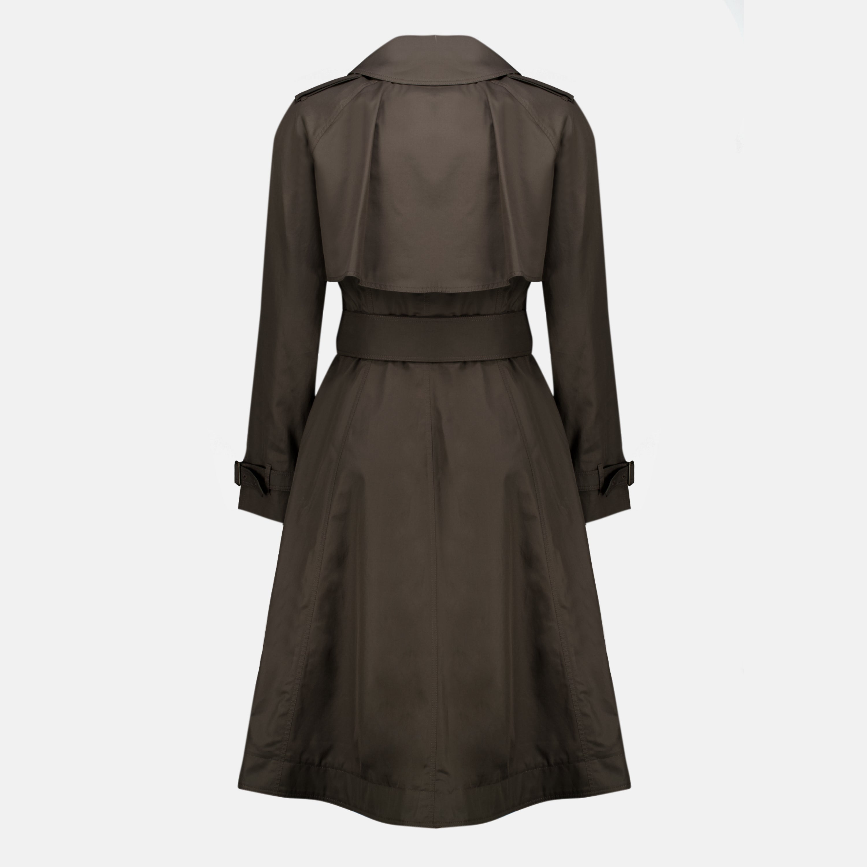 Manteaux Trench long Pembury en gabardine marron Burberry Marron Femme