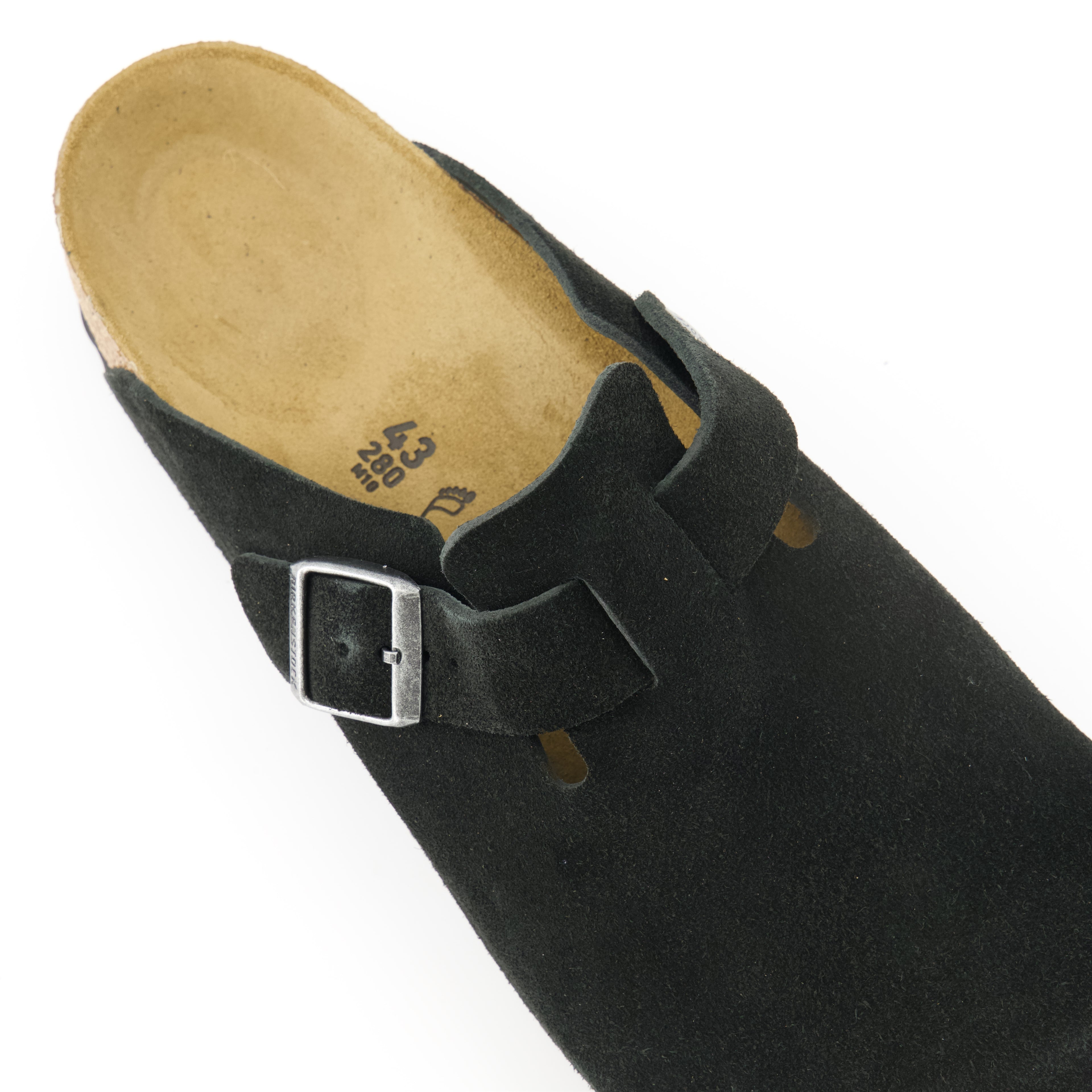 Chaussures ouvertes Mules Boston Birkenstock Noir Homme
