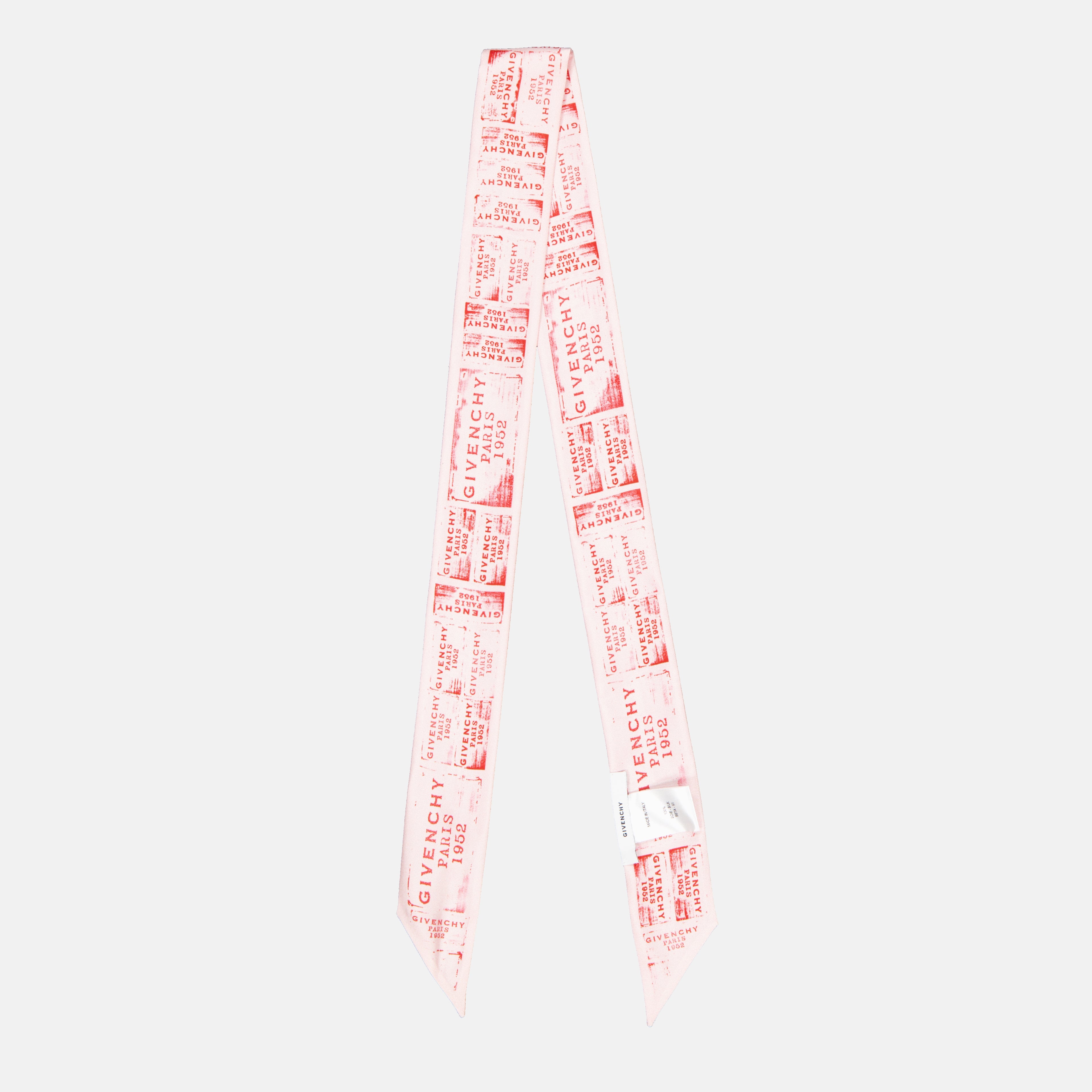 Écharpes, foulards et gants Bandeau Givenchy Stamp en soie Givenchy Rose Femme
