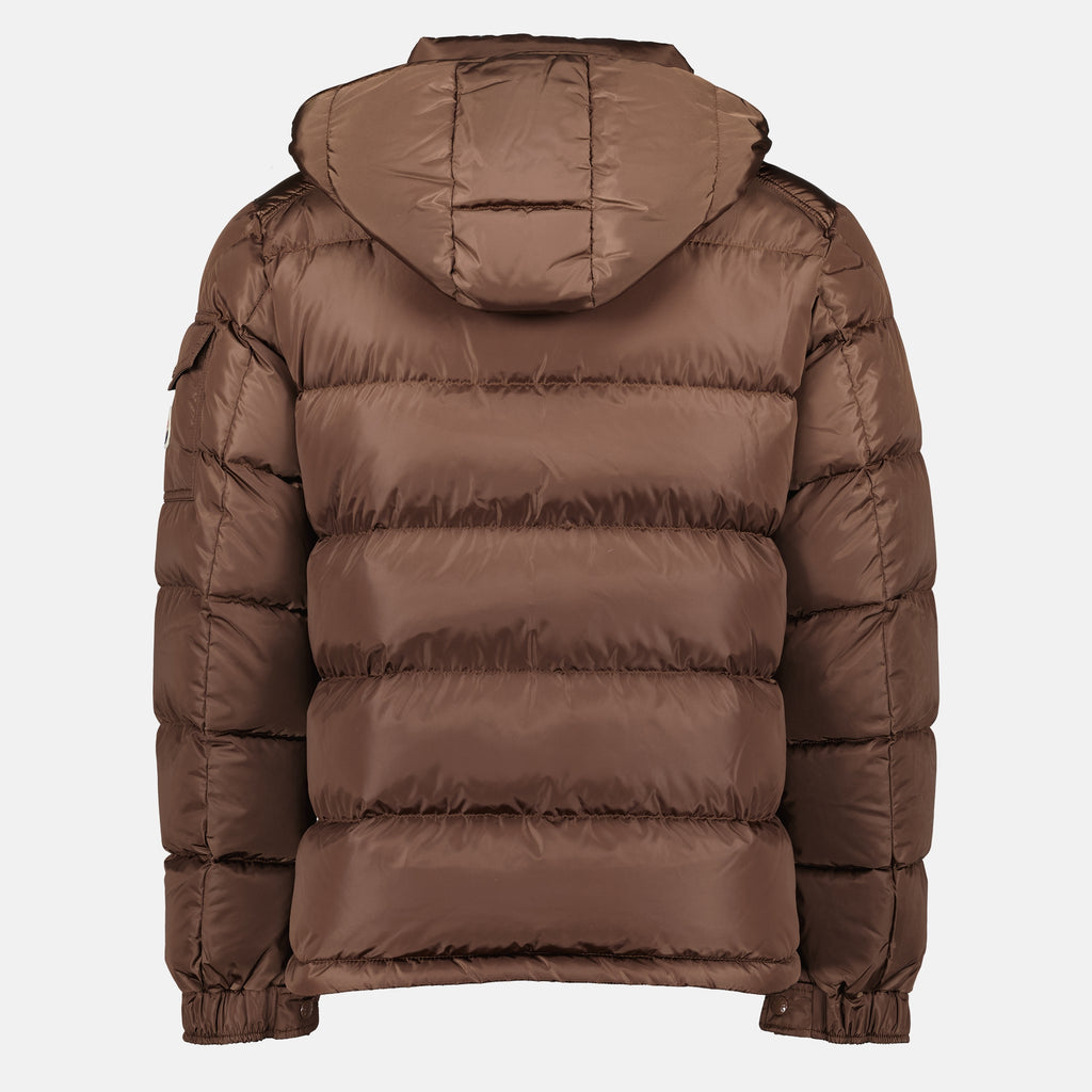 Manteaux Doudoune Maya marron Moncler Marron Homme