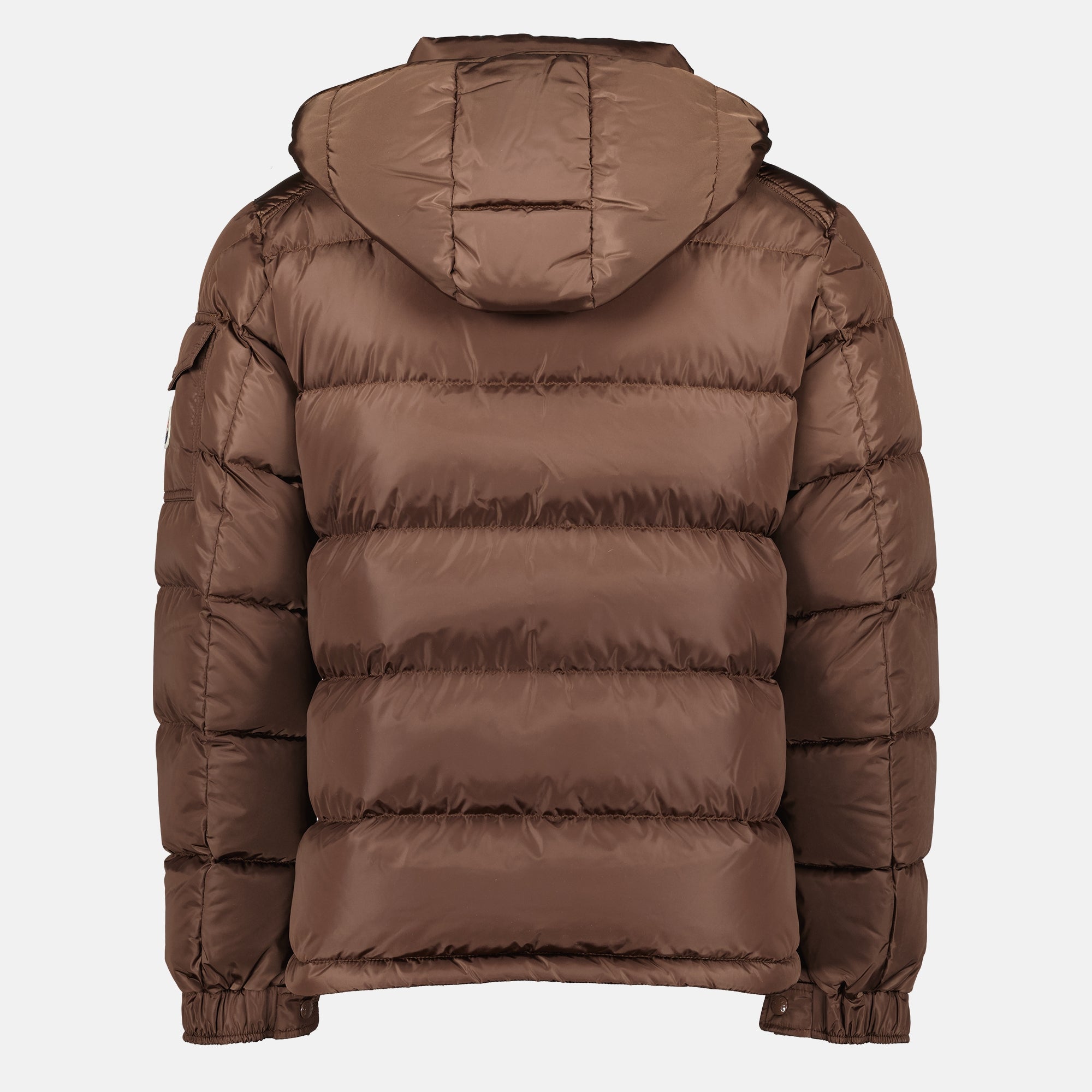 Manteaux Doudoune Maya marron Moncler Marron Homme