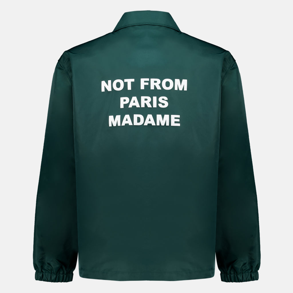 Vestes Veste Slogan verte Drole De Monsieur Vert Homme