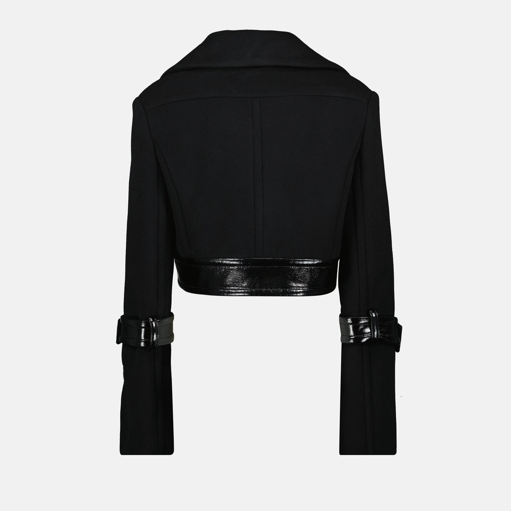 Bild der kurzen Wolljacke der Marke Patou für Damen - Herbst-Winter-Saison 2025 - Detailansicht_2
