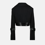 Bild der kurzen Wolljacke der Marke Patou für Damen - Herbst-Winter-Saison 2025 - Detailansicht_2