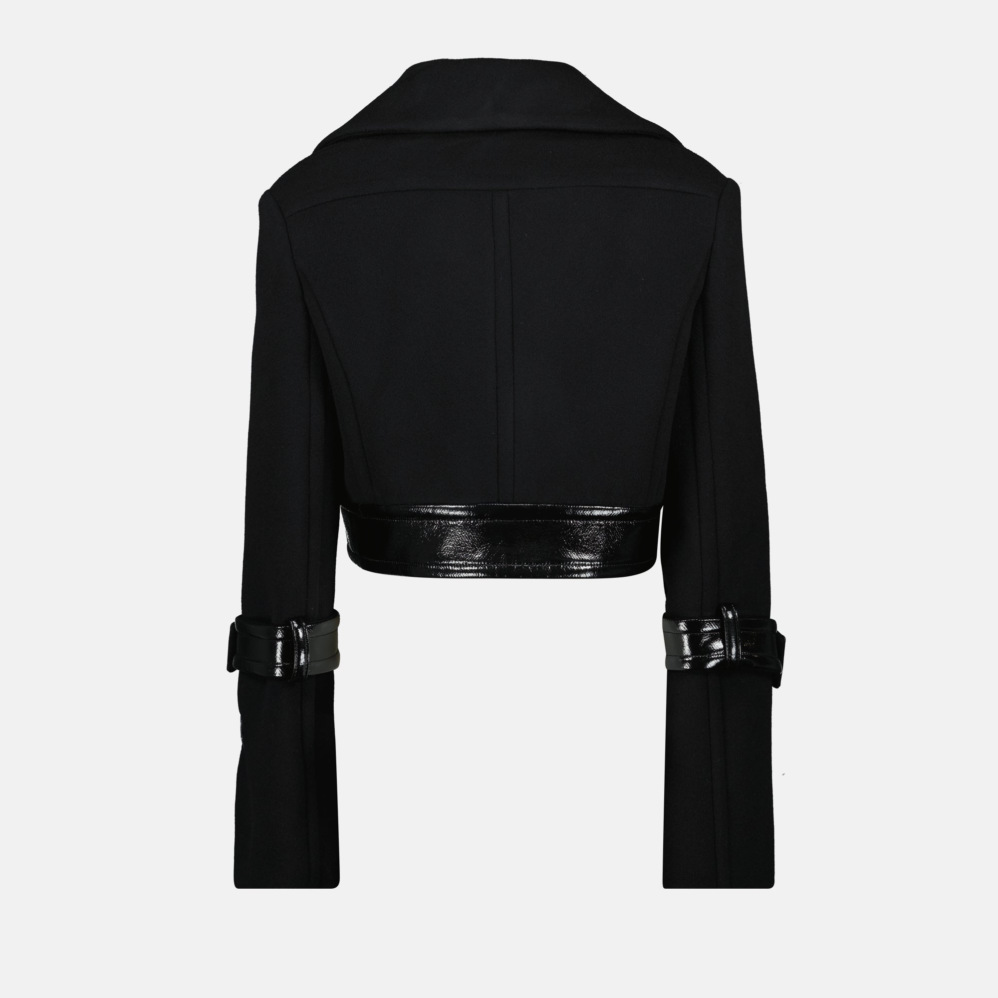 Bild der kurzen Wolljacke der Marke Patou für Damen - Herbst-Winter-Saison 2025 - Detailansicht_2