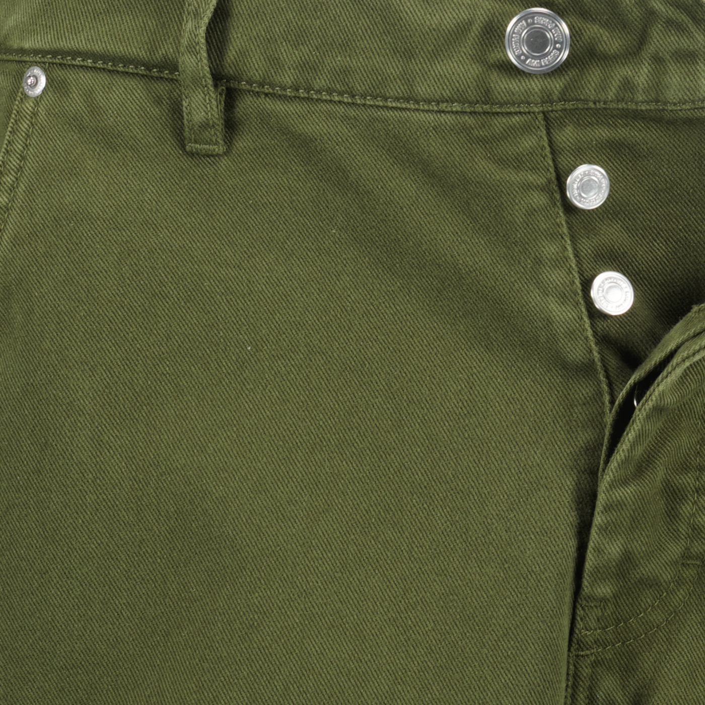 Pantalons Jeans jambes larges Ami PARIS Kaki Homme