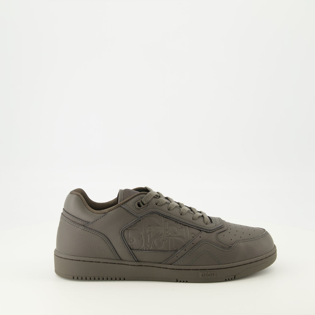 Bild der grauen Dior B27 Uptown Sneakers für Herren - Frühjahr/Sommer 2026 - Rechte Seitenansicht