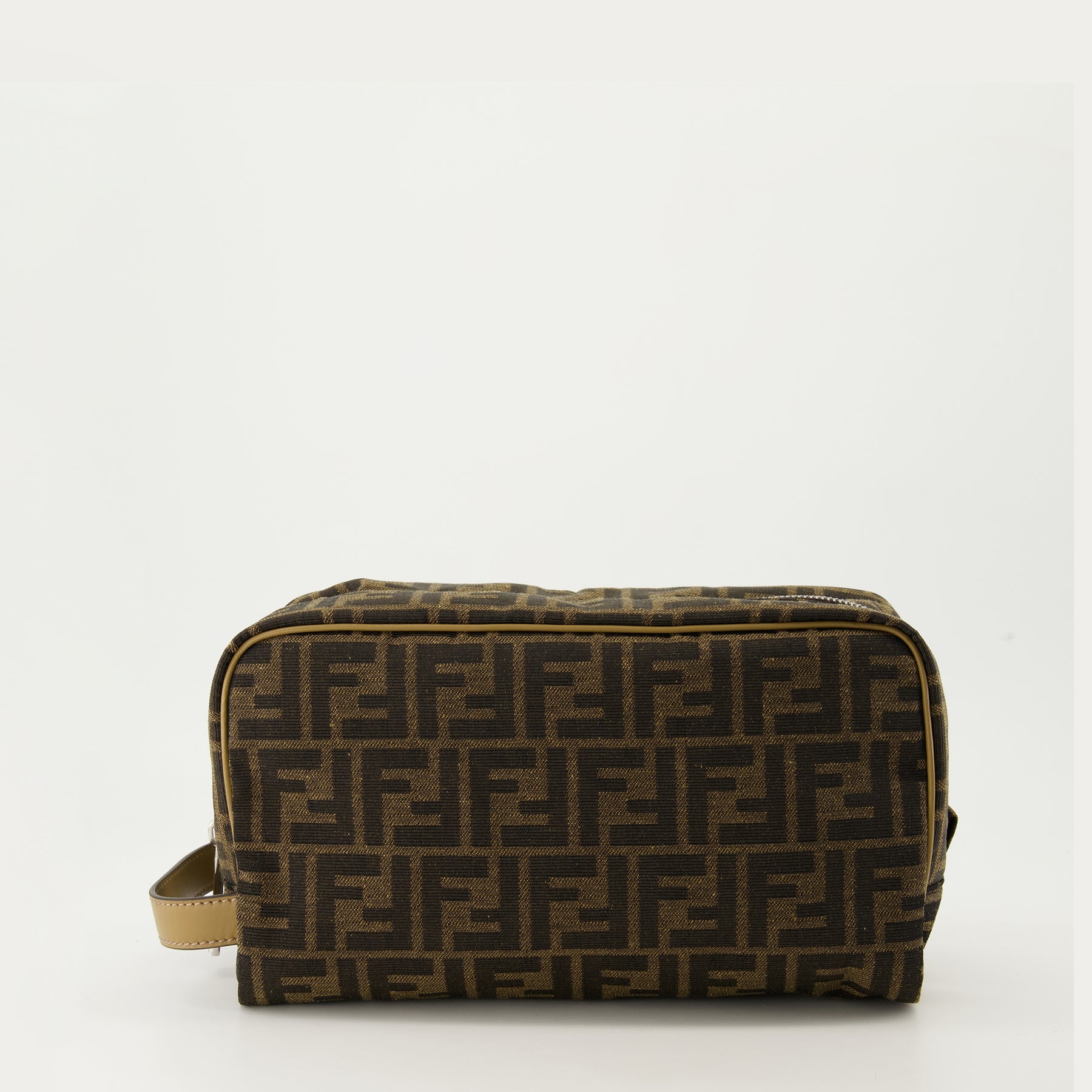 Pochettes Trousse de toilette FF Fendi Marron Homme
