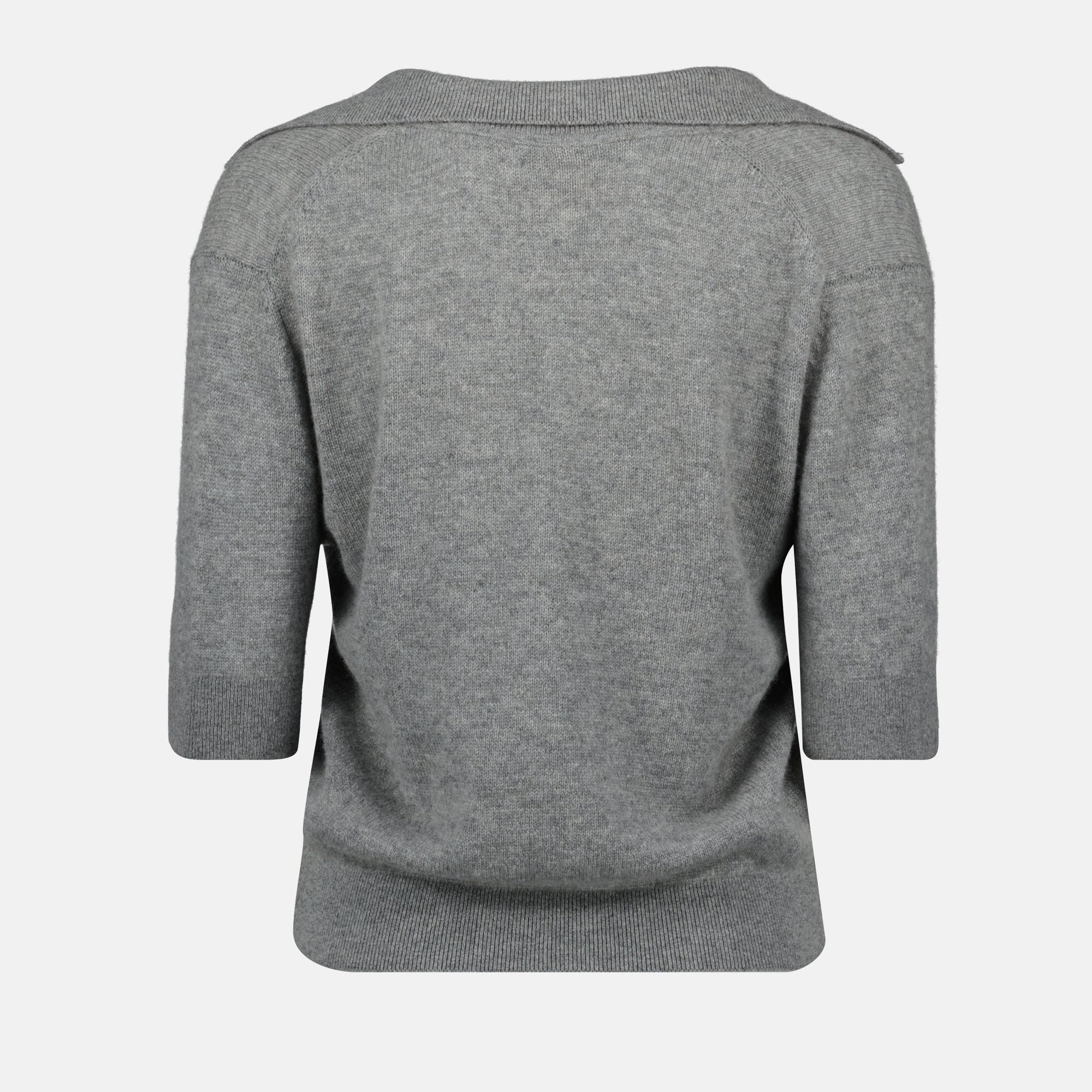 Polos Polo Shrunken jo Khaite Gris Femme