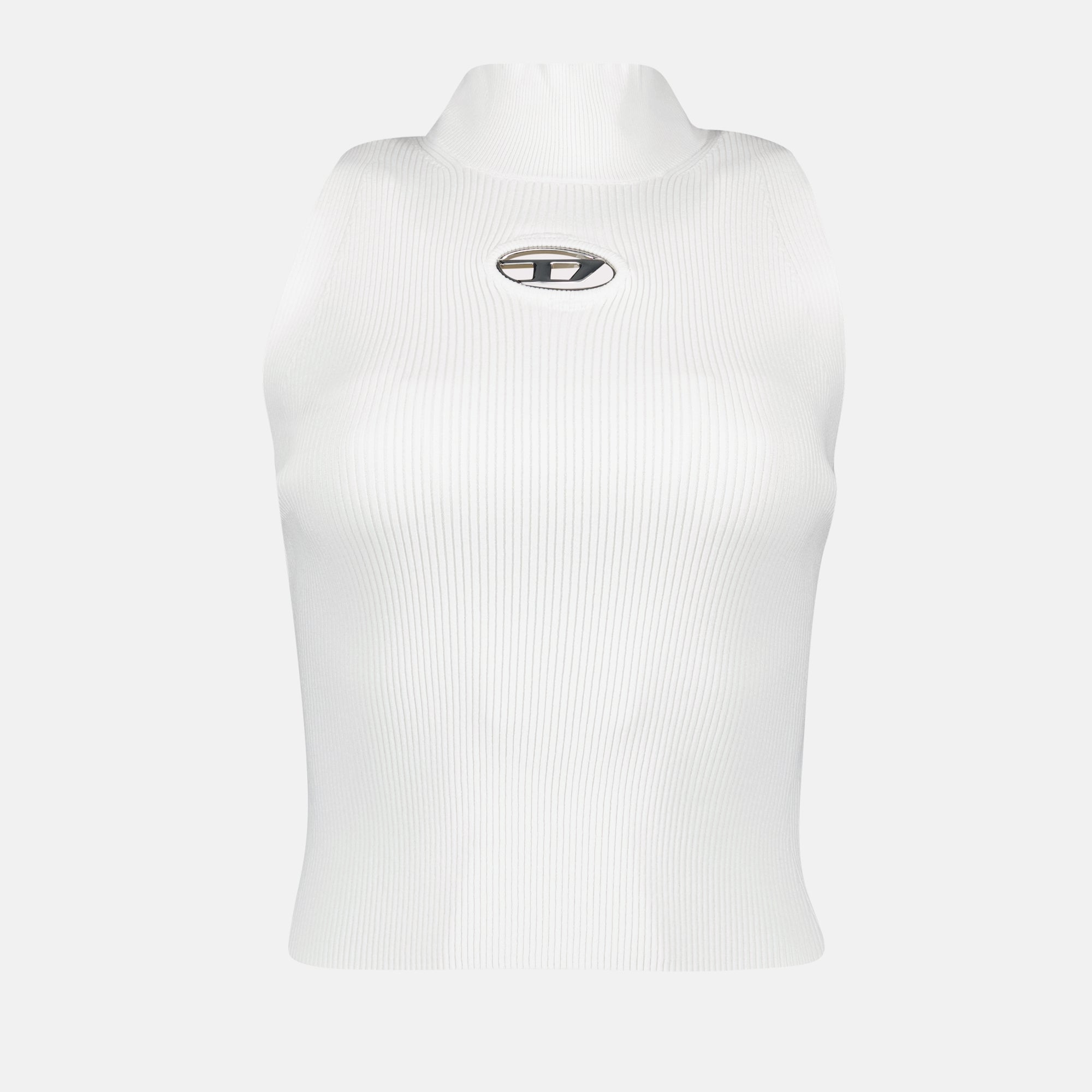 Tops Top M-Onervax à col montant Diesel Blanc Femme