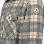 Chemises Tartan Hemd Moncler Gris Homme