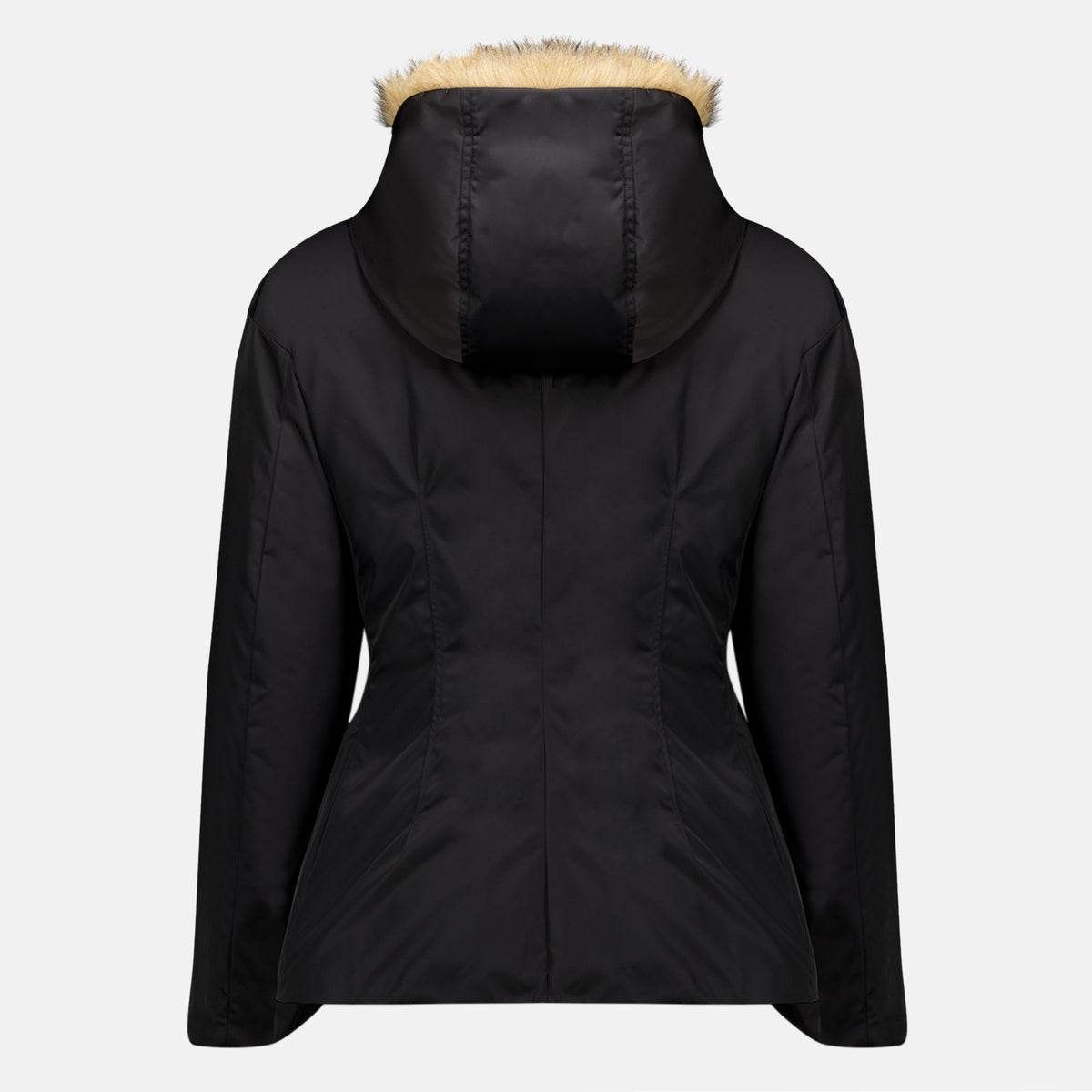 Manteaux Doudoune Duveteux noir Moncler Noir Femme