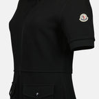 Robes Robe zipée Moncler Noir Femme