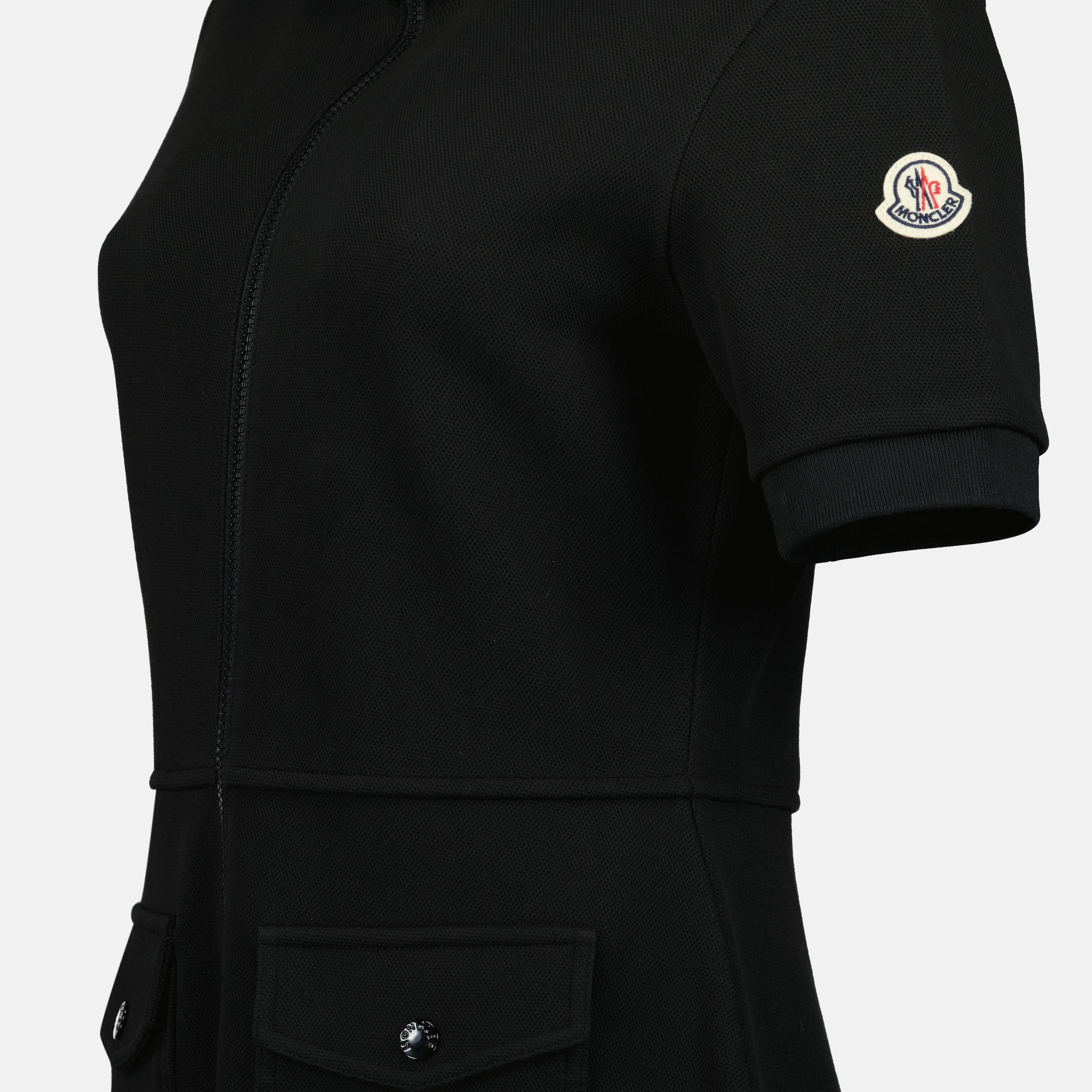 Vestidos Vestido com Fecho Moncler Preto Femme