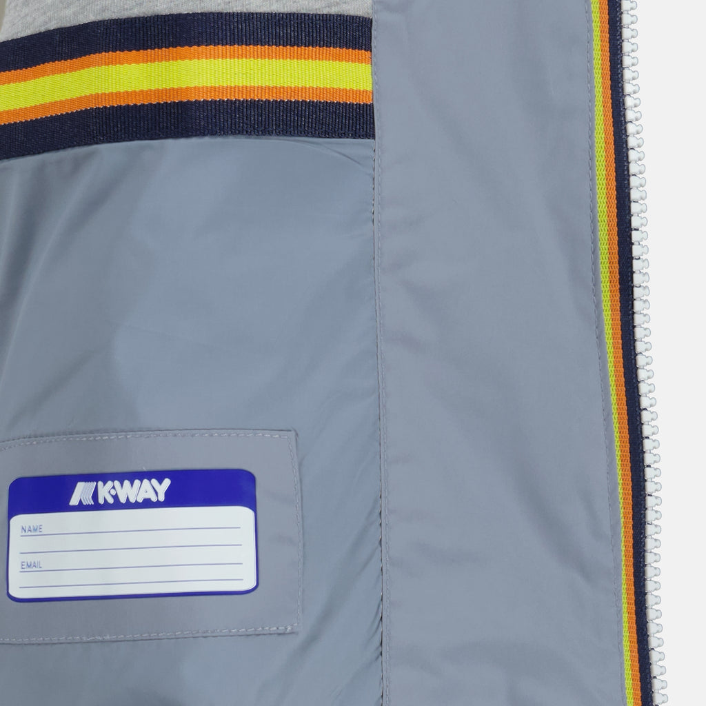 Jacken Vallen ärmellose Jacke K-Way Grau Homme