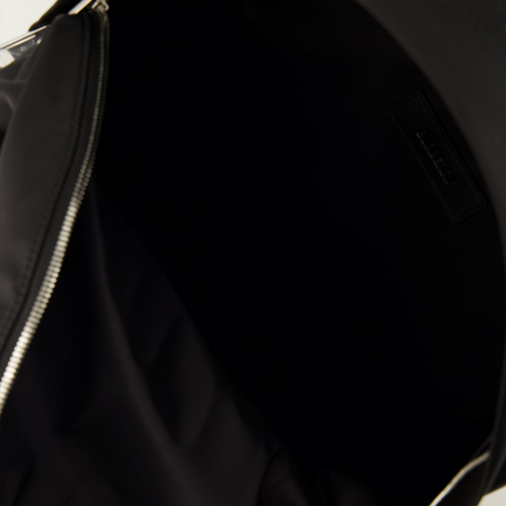Sacs à dos Schwarzer Nylon-Rucksack Burberry Noir Homme