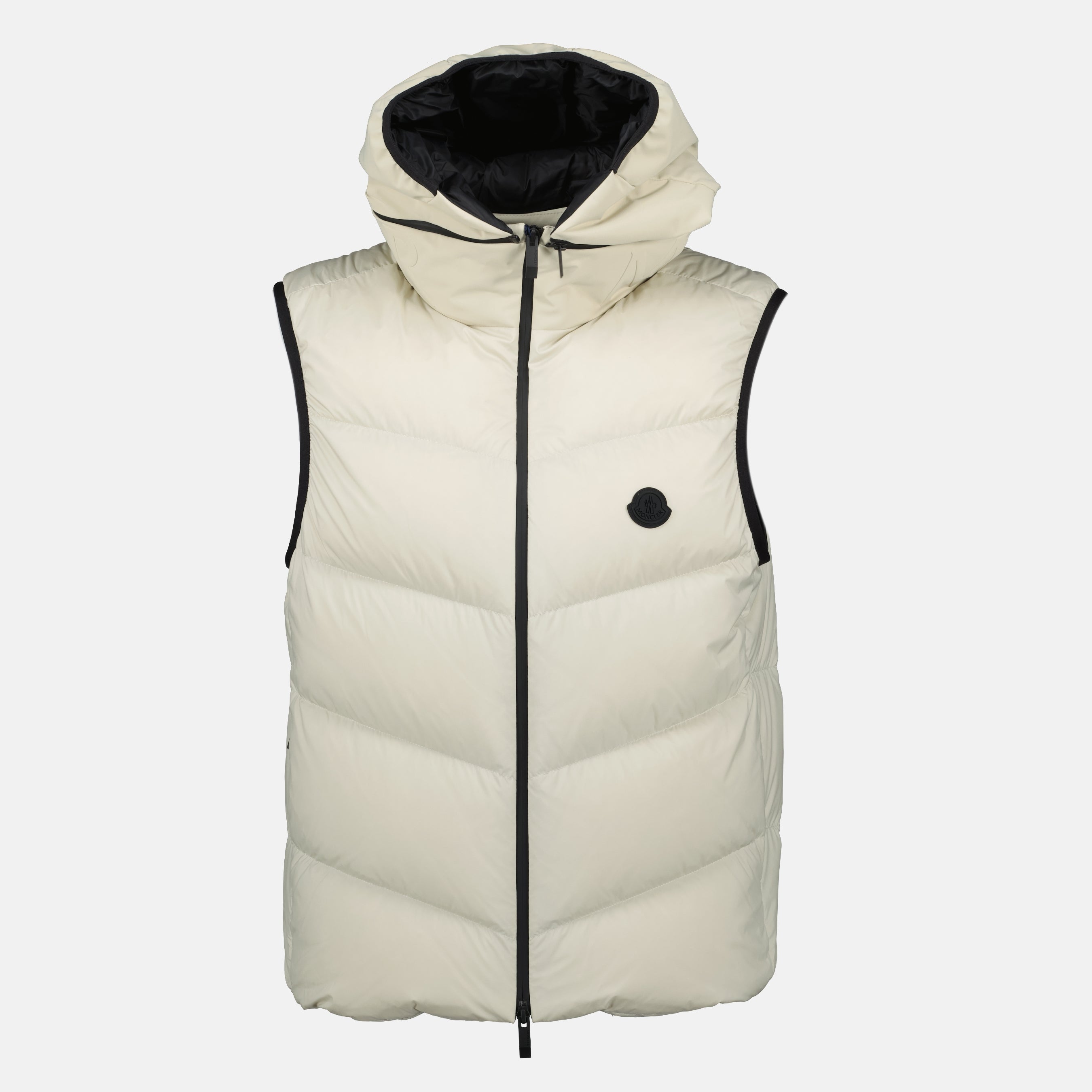 Vestes Doudoune sans manches Guersac Moncler Beige Homme