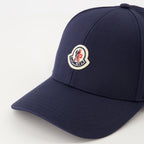 Hüte, caps und beanies Logo-Cap Moncler Dunkelblau Homme