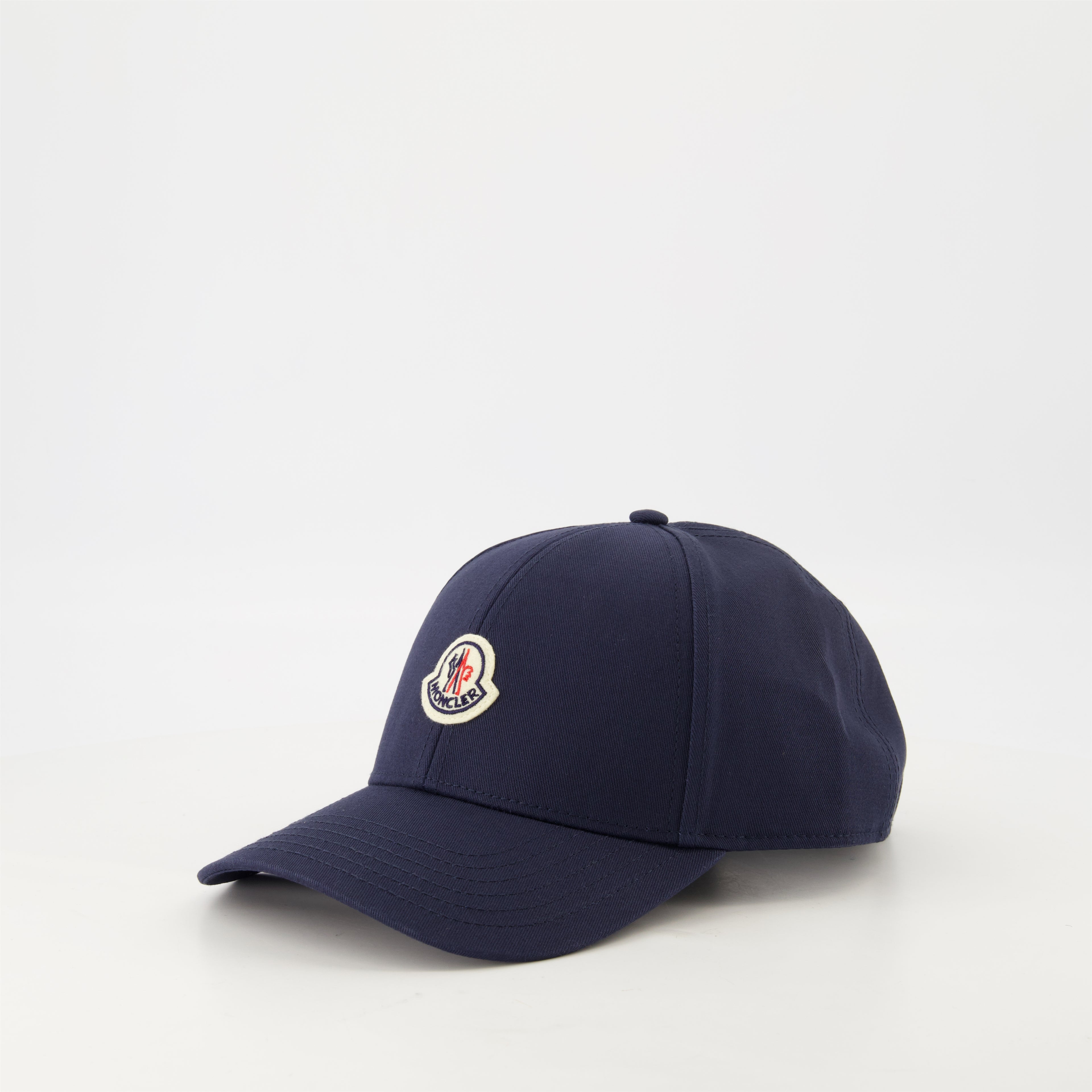 Hats, caps and beanies Logo Cap Moncler Dark blue Homme