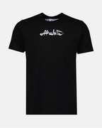 Camisetas OMAA027F22JER009 1001 black white Off-White Negro Homme