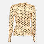 Image de l'article Top Jersey Moon de la marque Marine Serre pour Femme - Saison Automne-Hiver 2025 - Vue détaillée_2