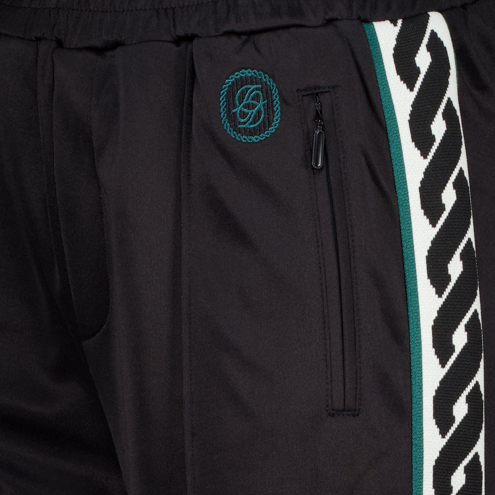 Pantalons Bas de survêtement D Miroir noir Drole De Monsieur Noir Homme