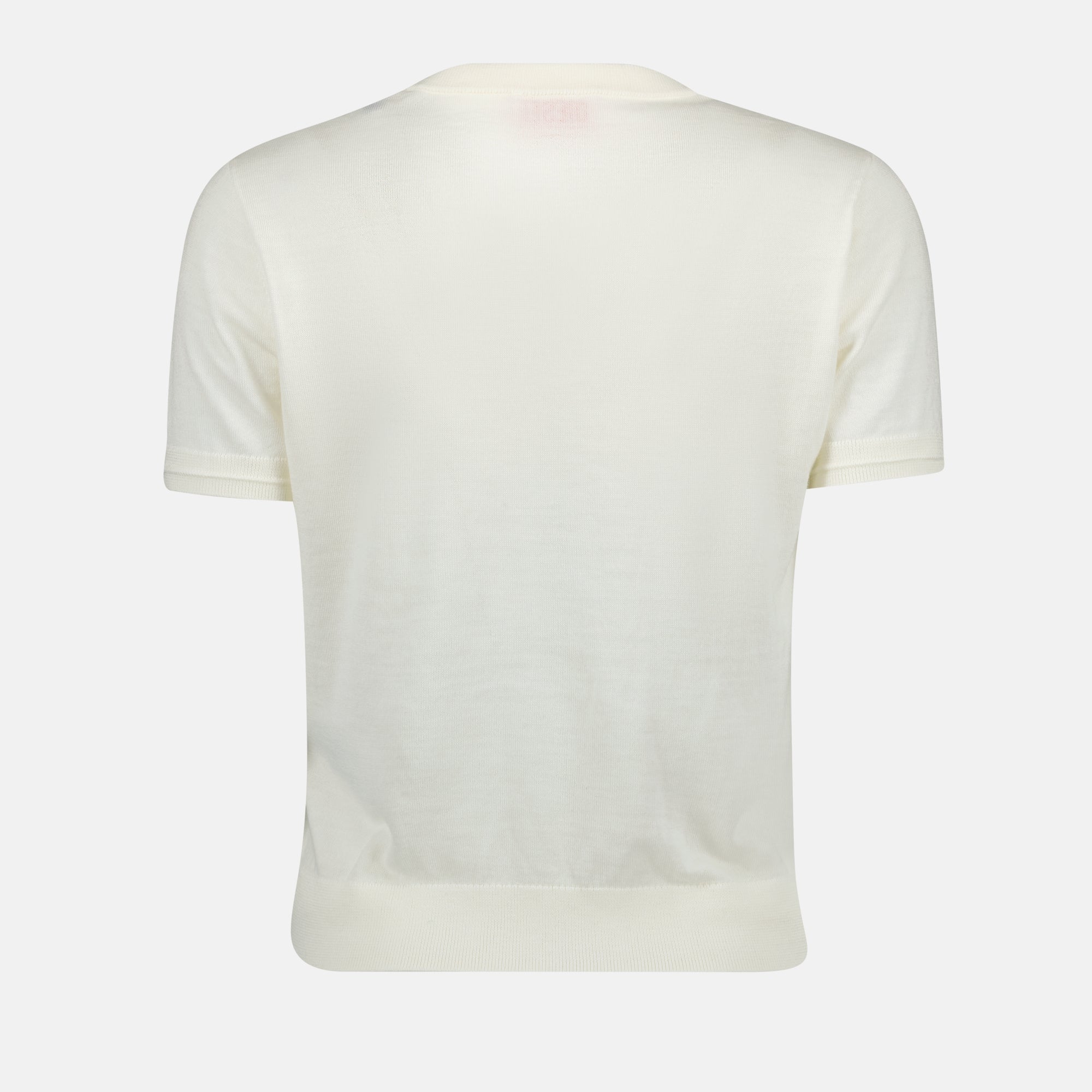 Maille Tricot à manches courtes M-Aline Diesel Blanc Femme