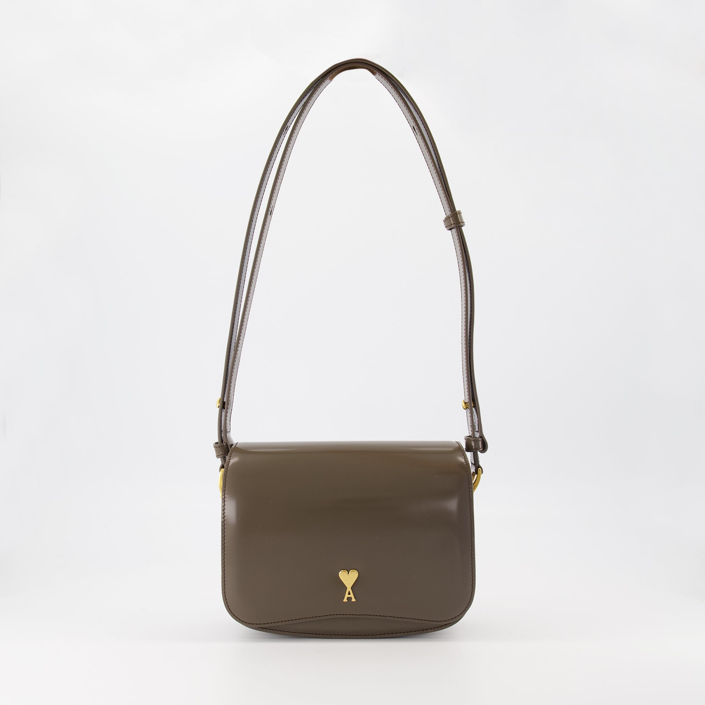 Sacs à main et épaule Sac Paris Paris Ami PARIS Marron Unisexe