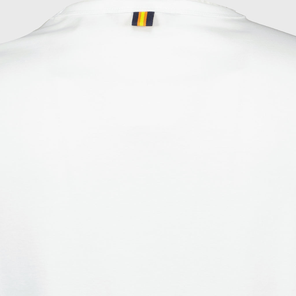 Tシャツ アダムライトTシャツ K-Way 白 Homme