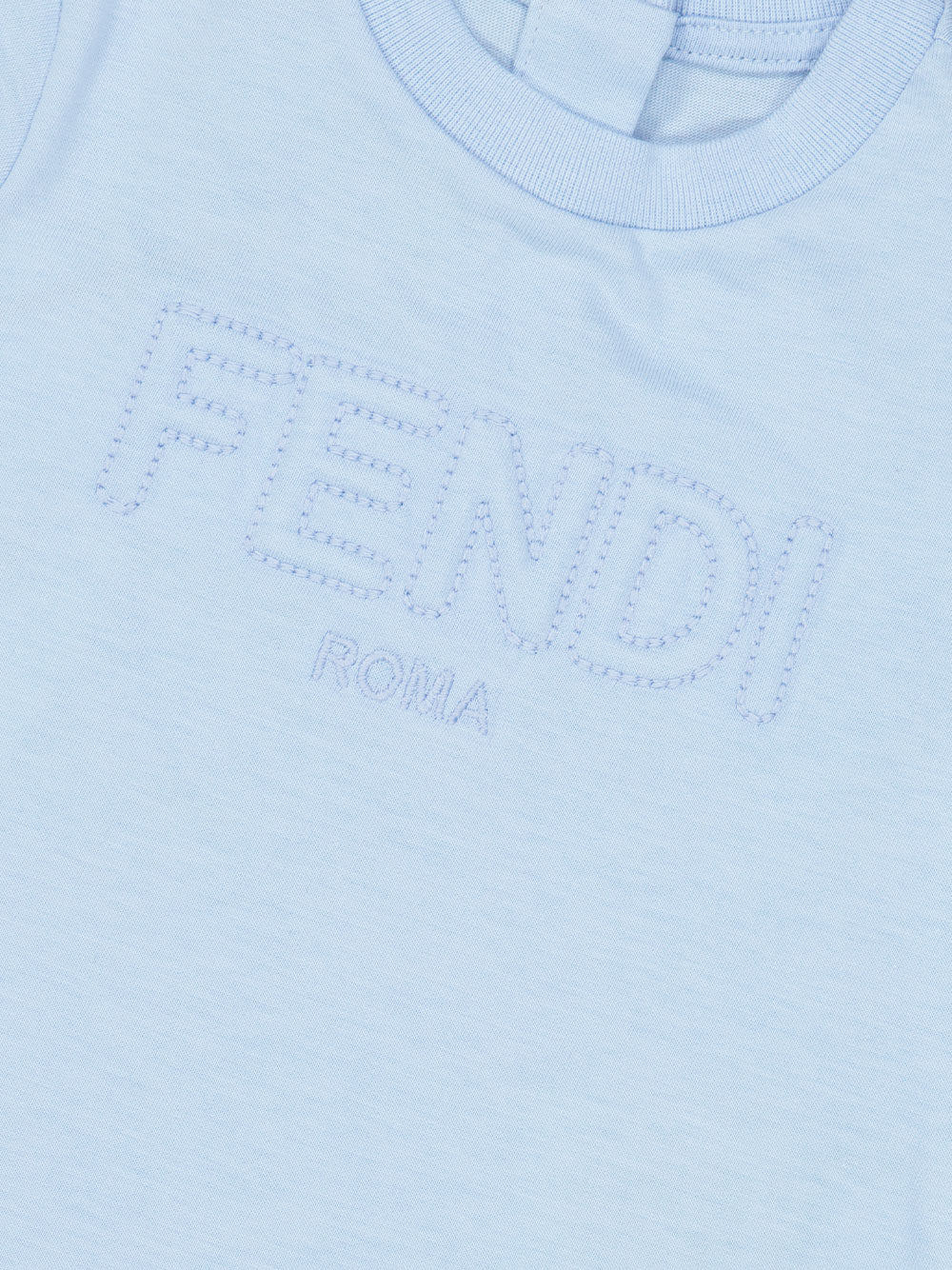 Abbigliamento T-shirt Fendi Roma Fendi Blu Bambini
