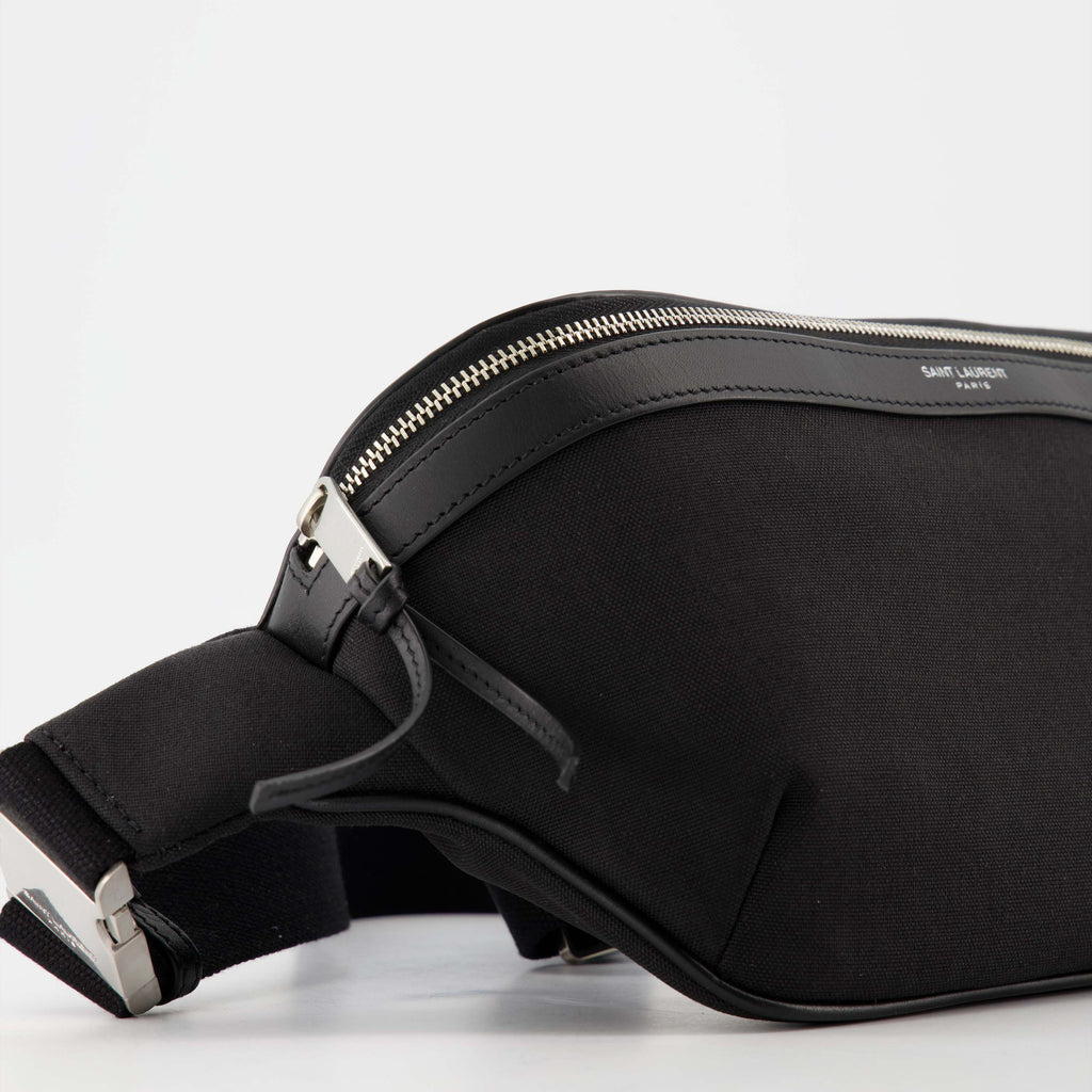 Belt bags Nylon Waist Bag Saint Laurent Black Man