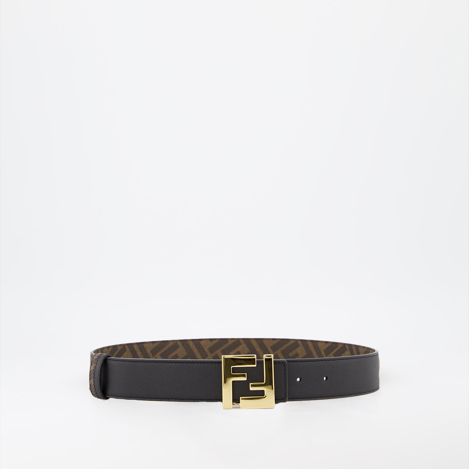 Cintos Ceinture réversible FF Fendi Preto Homme