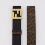 Cintos Ceinture réversible FF Fendi Preto Homme