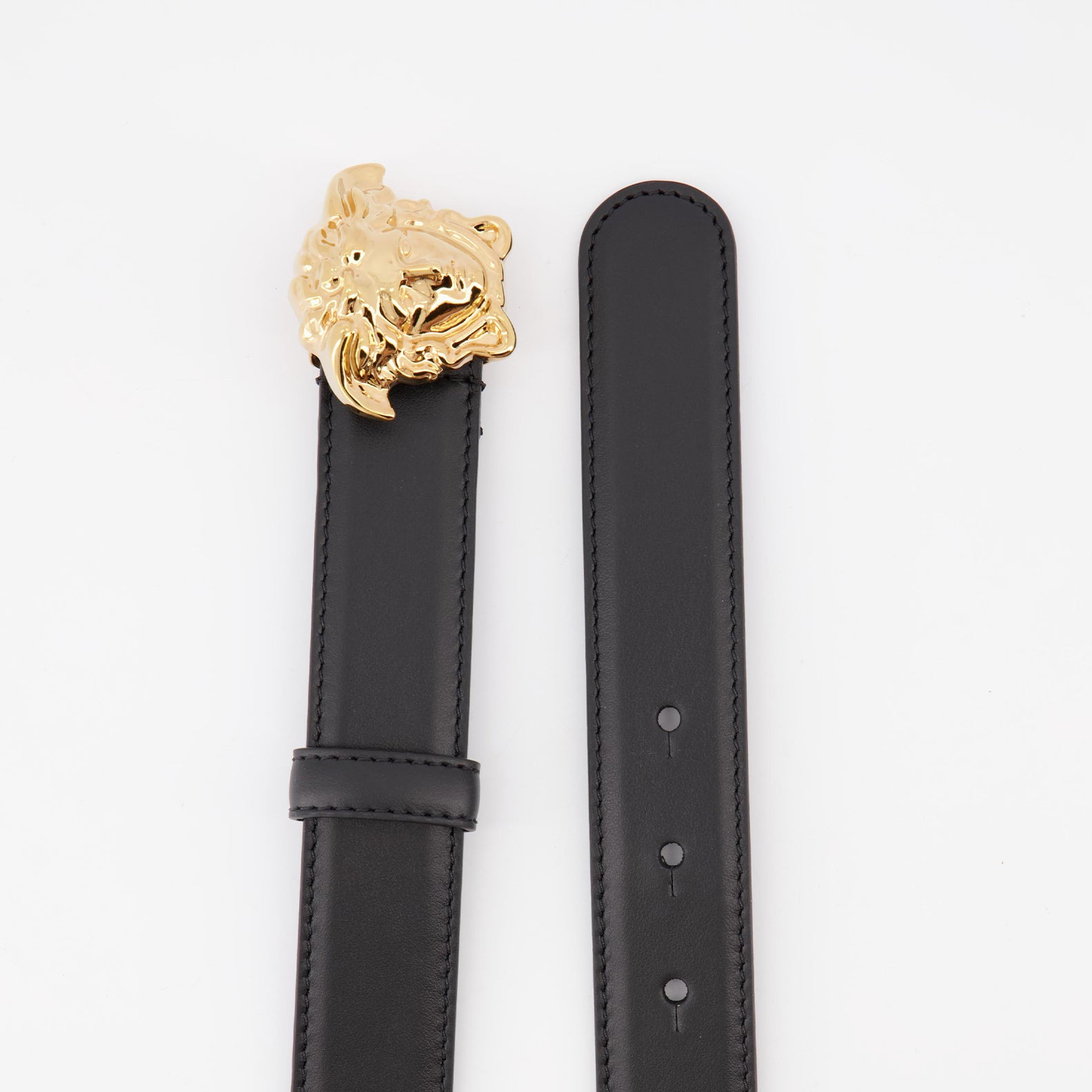 Cintos Cinto Medusa Versace Preto Femme