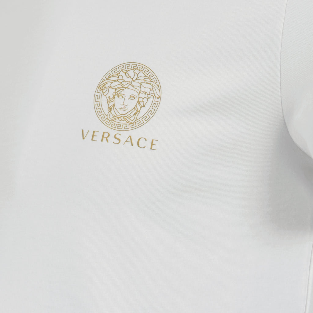Intimo e homewear Lot de tricots de corps Versace Bianco Homme