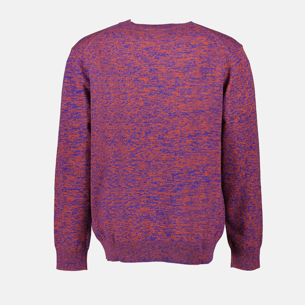 Maille Pull à logo Kenzo Violet Homme