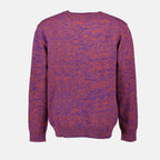 Maille Pull à logo Kenzo Violet Homme