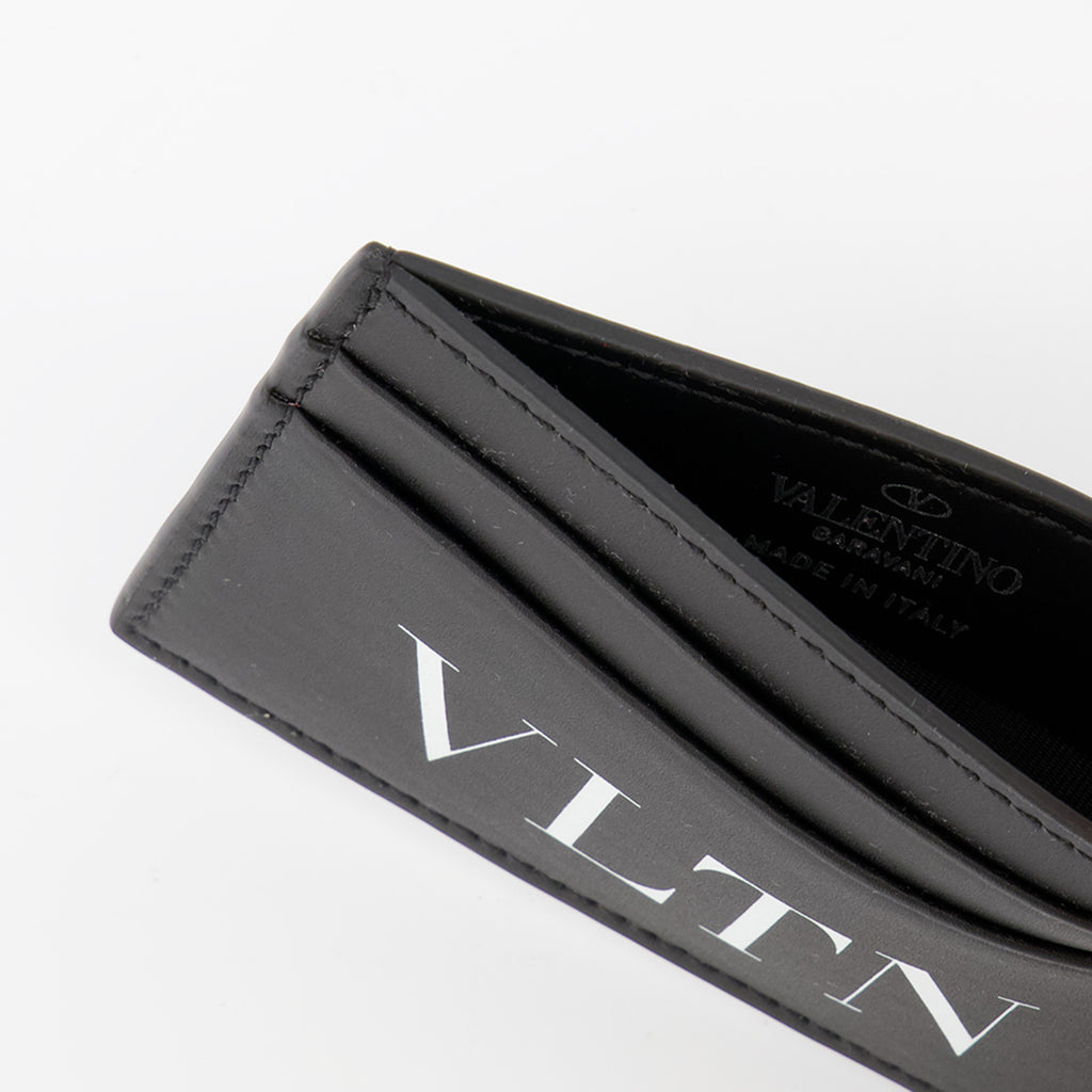 Pequenos artigos de couro Porte-cartes VLTN Valentino Garavani Preto Homme