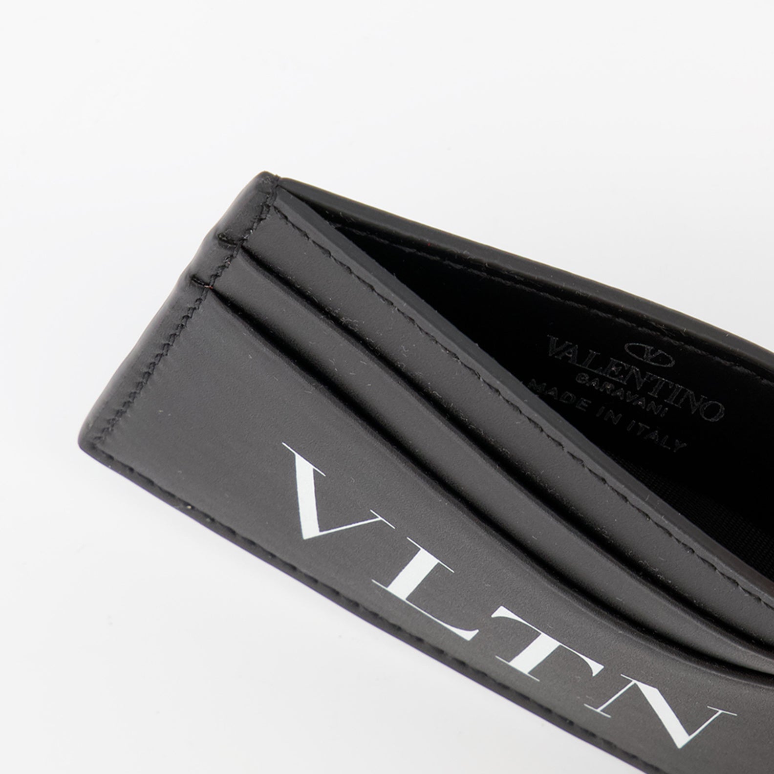 Pequeños artículos de cuero Porte-cartes VLTN Valentino Garavani Negro Homme