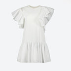 Vestidos Robe à volants Alexander McQueen Branco Femme