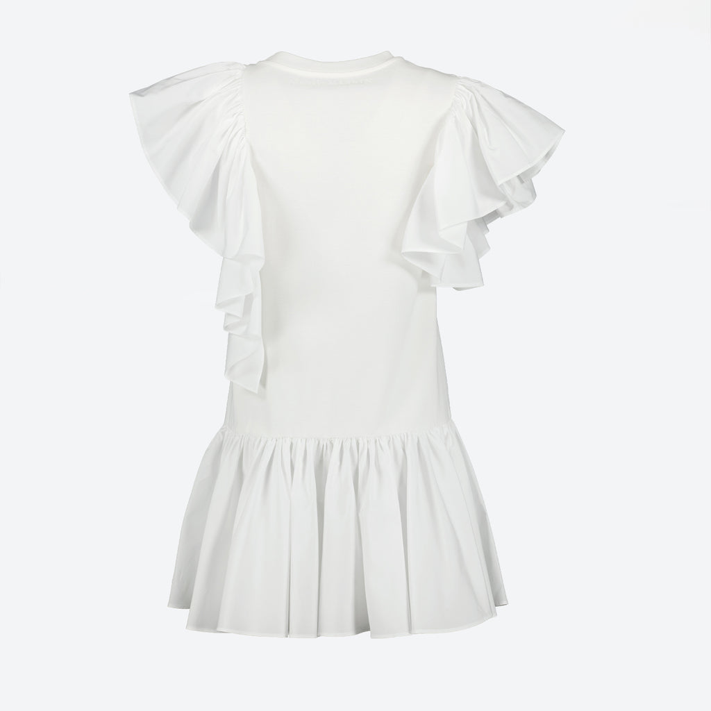 Vestidos Robe à volants Alexander McQueen Branco Femme