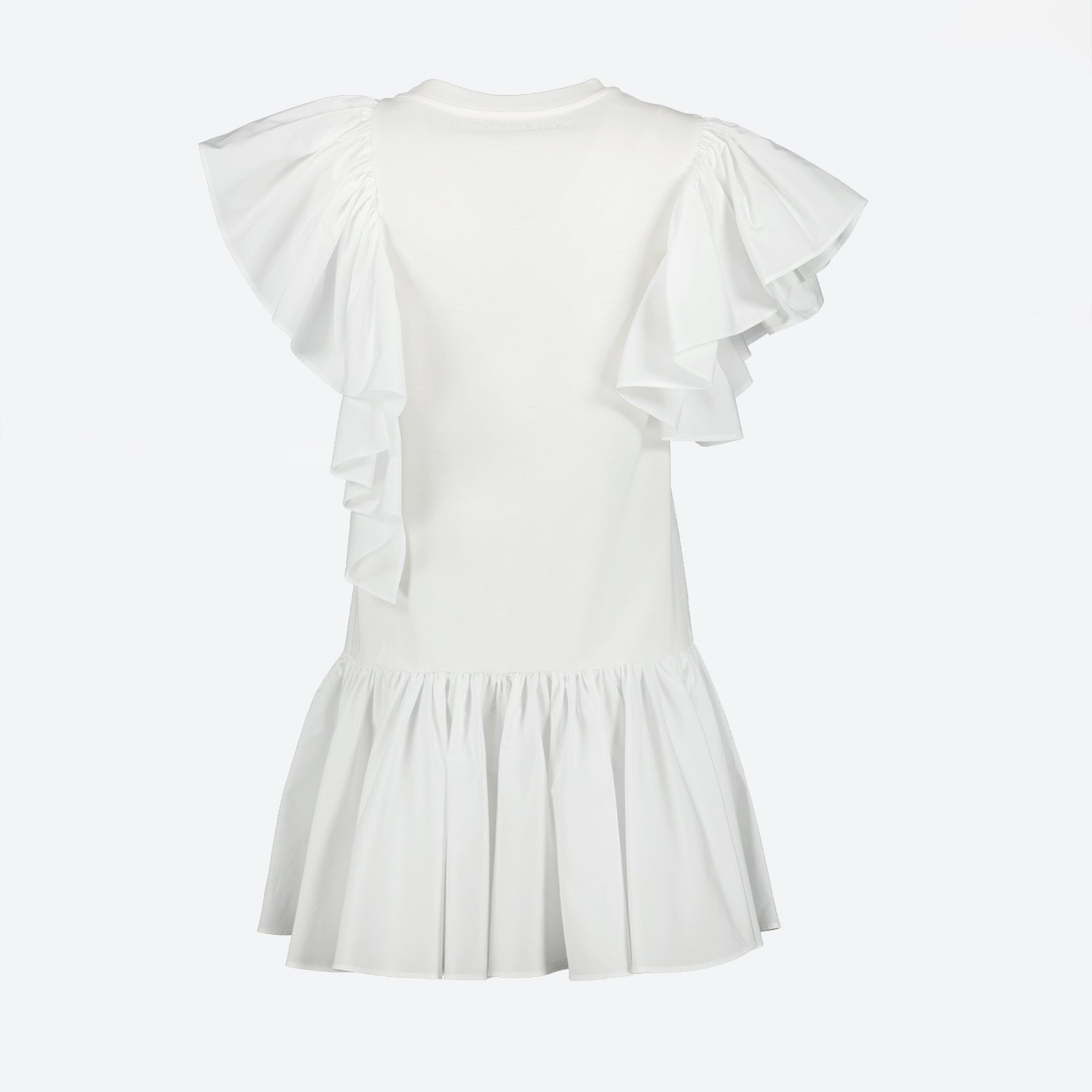 Vestidos Robe à volants Alexander McQueen Branco Femme