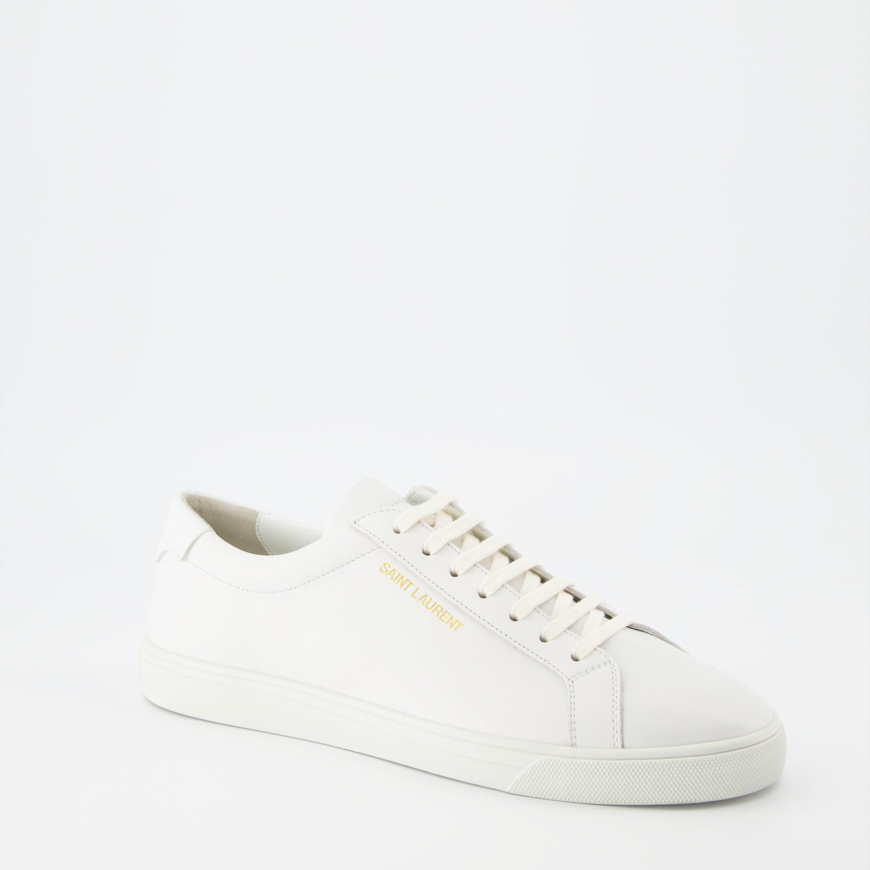 Baskets Baskets basses Andy Saint Laurent Blanc Homme