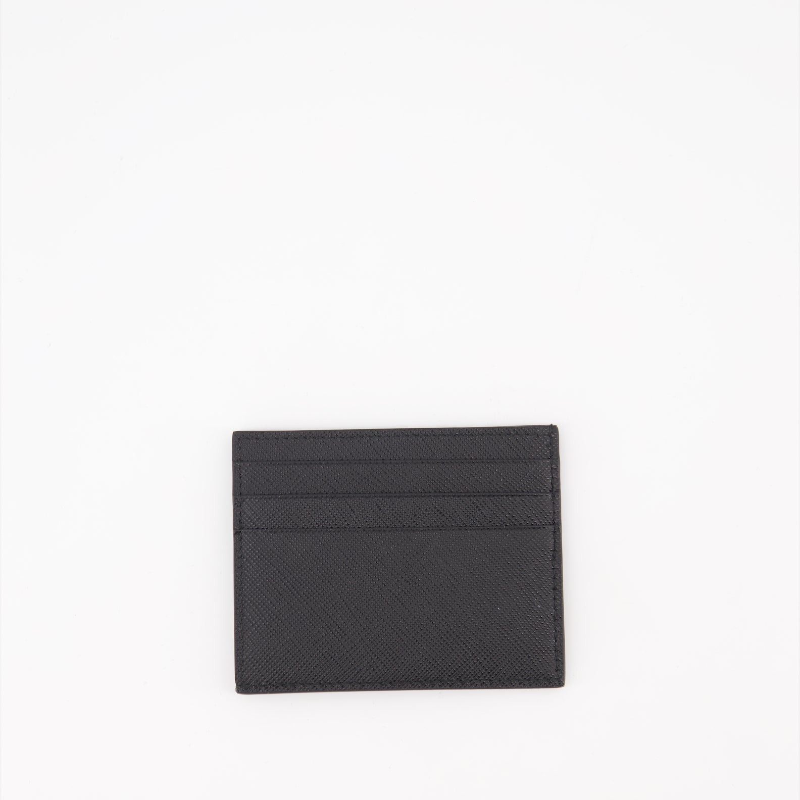 Small leather goods Saffiano Cardholder Prada Black Man